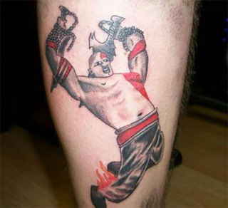 Illustration for article titled Video Game Tattoo Goes Horribly, Horribly Wrong